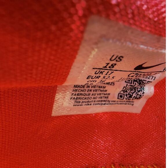 Nike LeBron 19 "Fast Food" Basketball Shoes – Dutch Blue Size 18 - Picture 12 of 16